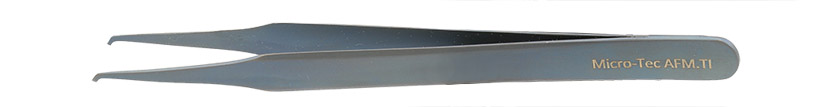 50-040004-Nano-Tec AFM-TI light-weigh- fully non-magnetic-AFM-SPM cantilever tweezers-titanium.jpg Micro-Tec AFM.TI light-weight, fully non-magnetic AFM / SPM cantilever tweezers, titanium, 118mm